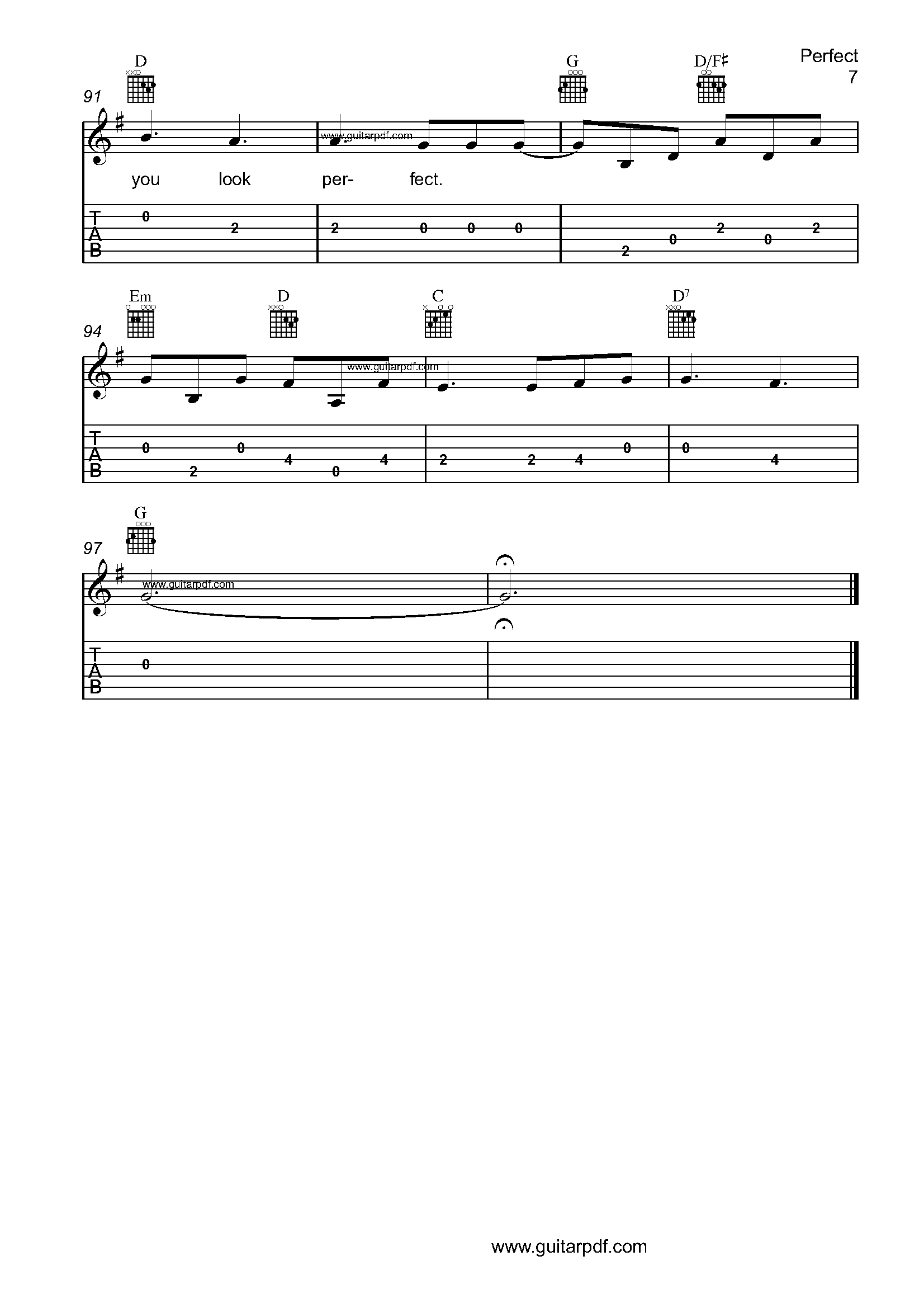 Perfect_GuitarPDF_Page_7 Perfect Easy Guitar Tabs